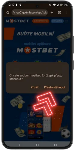 Krok 3: Stáhněte soubor APK