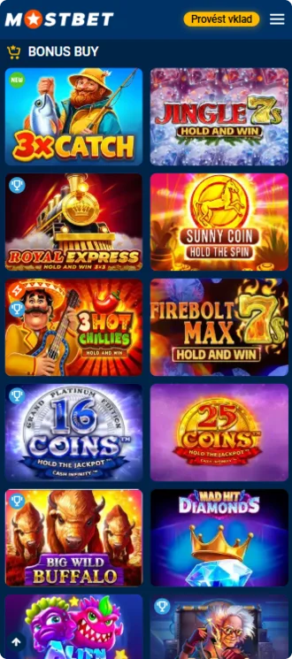 Mostbet app Bonus Buy